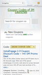 Mobile Screenshot of greencouponcodes.com